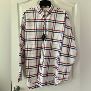NWT Brooks Brothers Original Polo Shirt XL button down, 100% cotton, made in USA